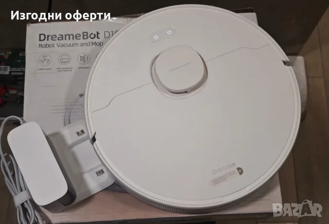 ЧИСТО НОВА Прахосмукачка Робот DreameBot D10s , снимка 3 - Прахосмукачки - 55780380