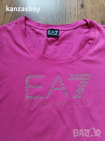 Emporio Armani EA7 - страхотна дамска тениска М , снимка 2 - Тениски - 51031265