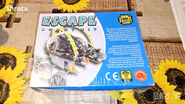 Escape Robot Kit - STEM комплект роботика