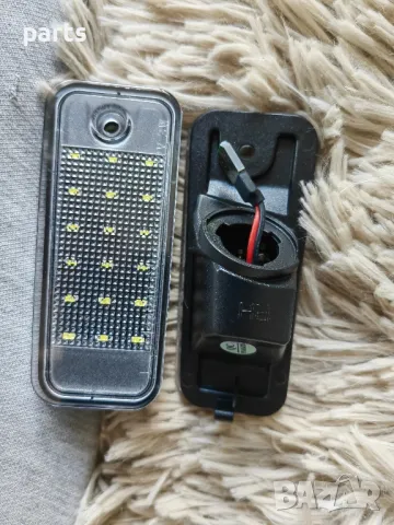 Лед плафони за регистрационен номер Хюндай Санта фе, снимка 5 - Аксесоари и консумативи - 47522366