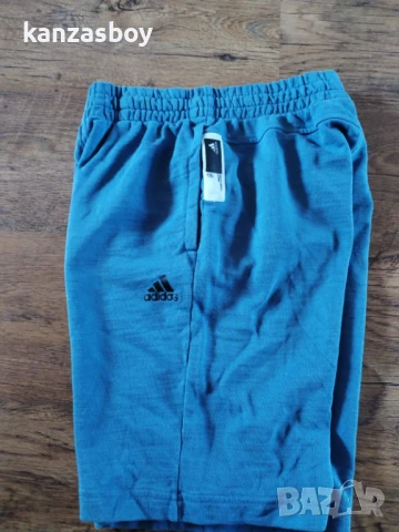 ADIDAS MENS PG LTE BLUE SHORTS - страхотни мъжки панталони M, снимка 3 - Спортни дрехи, екипи - 51258983