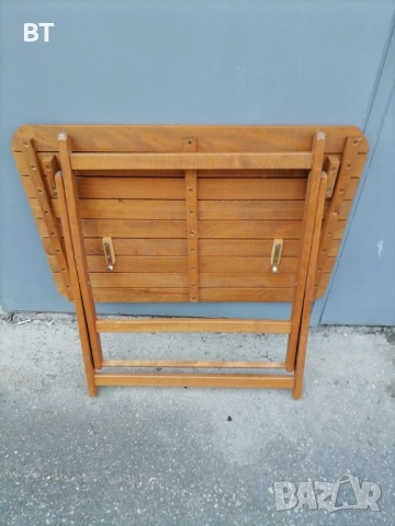 Градински комплект сгъваема маса и столове., снимка 4 - Градински мебели, декорация  - 54322555