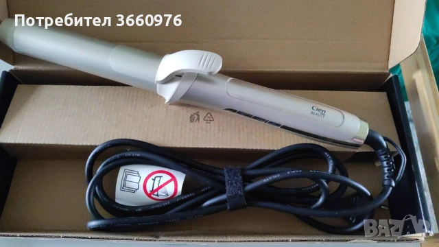 Маша за къдрене с керамично и кератиново покритие