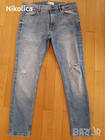 Мъжки къси и дълги дънки Bershka, блузи Calvin Klein, DKNY, Wikiki, размер М. НОВИ или много запазен, снимка 10 - Дънки - 36557726