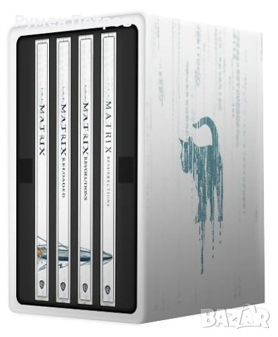 Steelbooks МАТРИЦАТА - THE MATRIX : Нова 4К + блу рей - 11 диска стилбук колекция 2023, снимка 5 - Blu-Ray филми - 44257973