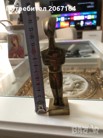 Бронзова склуптура , снимка 8 - Антикварни и старинни предмети - 51596600