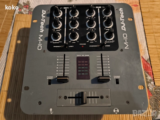 Dj mixer DJ Tech миксер смесител пулт за музика 
