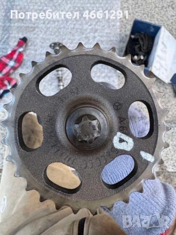 Зъбно колело разпределитен вал двигател на Мерцедес Mercedes 2.2Cdi 651 само за 30лв. A6510520000, снимка 7 - Части - 52560529