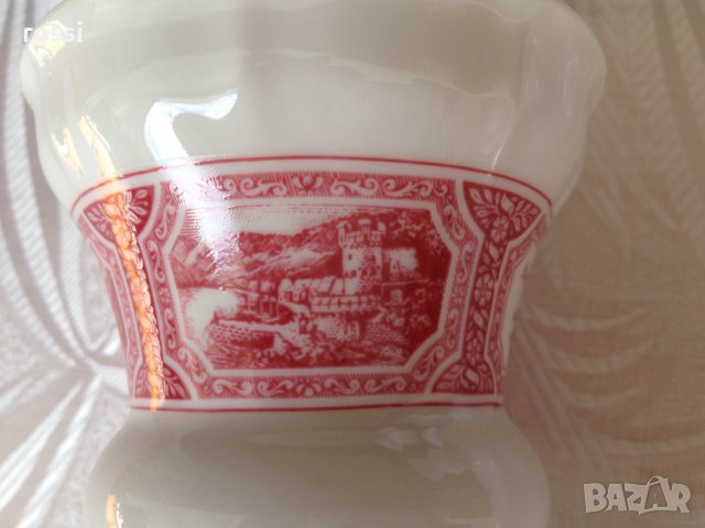 Vintage. Нови. Heinrich Porzellan Чаши за Rudesheim кафе, за чай, вода 180 мл., снимка 3 - Чаши - 32175489