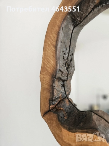 Огледало с жив ръб - Орех , снимка 2 - Огледала - 52318203