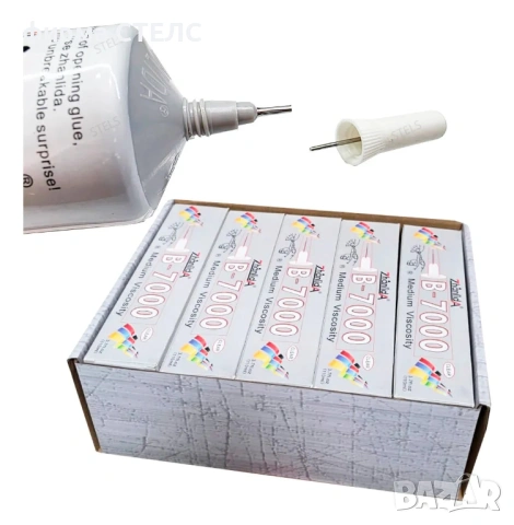 Лепило за камък, дисплей и тъч скрийн B-7000 и T-7000, снимка 10 - Резервни части за телефони - 40239068