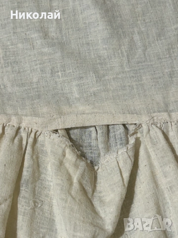 Стара Бродирана Кенарена Дамска Риза за Народна Носия, снимка 9 - Антикварни и старинни предмети - 52310736