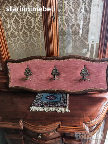 Старинна стенна закачалка , снимка 2 - Закачалки - 56507396