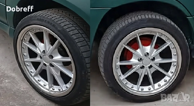 17" алуминиеви джанти 5x100 с зимни гуми 225/45 R17 от Subaru Forester