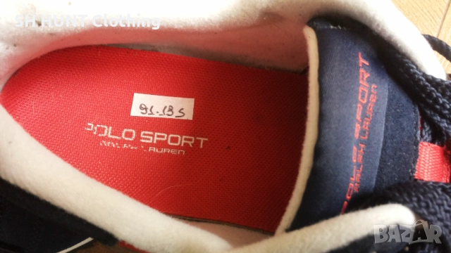 POLO RALPH LAUREN Slaton Pony Размер EUR 43 / UK 9 мъжки обувки 91-13-S, снимка 17 - Ежедневни обувки - 52652468