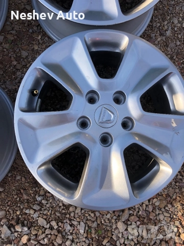 4бр. Алуминиеви джанти от Dacia 16 цола., снимка 2 - Гуми и джанти - 52819713