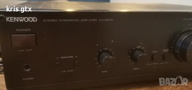 усилвател Kenwood ka 660d с вграден dac дак цап es9023 nichicon, снимка 1