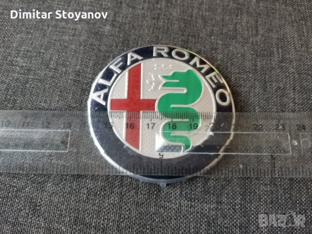 Емблема лого Alfa Romeo Алфа Ромео, снимка 2 - Аксесоари и консумативи - 34351860