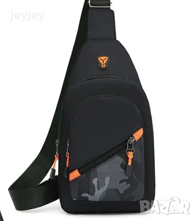 Мъжки чанти за гърди Геометричен принт, снимка 6 - Раници - 44805533