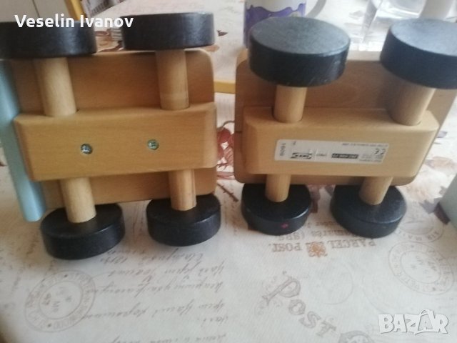 Дървена играчка кран, снимка 8 - Колекции - 35214725