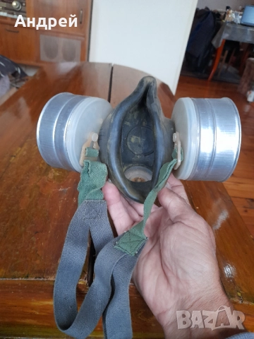 Стар противогаз,дихател РУ-60М, снимка 6 - Антикварни и старинни предмети - 52211923