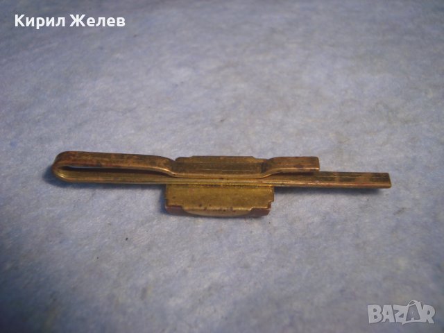 СТАРА БРОНЗОВА РЕТРО ИГЛА за ВРАТОВРЪЗКА ВИНТИДЖ АКСЕСОАР 19584, снимка 6 - Антикварни и старинни предмети - 37630337