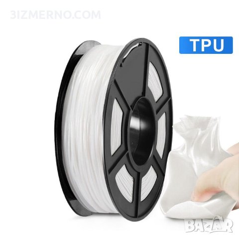 TPU Filament SUNLU 1.75mm, 0.5kg, ROHS за FDM 3D Принтери, снимка 2 - Консумативи за принтери - 42792673