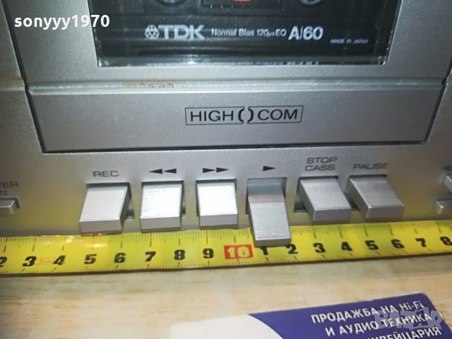 SOLD OUT//поръчан-telefunken mc 2 hifi-deck-внос switzerland, снимка 13 - Декове - 30122513