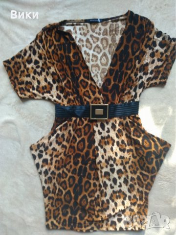 Рокля Fabrizia Italy collection от плътно еластично трико , снимка 1