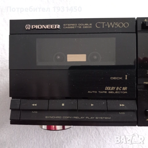 PIONEER CT-W550, снимка 4 - Декове - 52960570