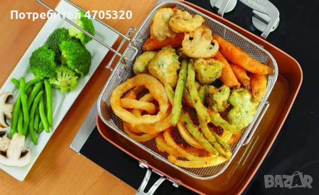 Мултифункционален тиган, снимка 7 - Съдове за готвене - 53107204