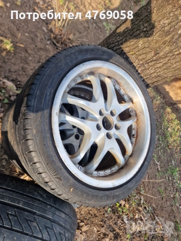 Гуми с джанти 225/45 R17, снимка 2 - Гуми и джанти - 53878045