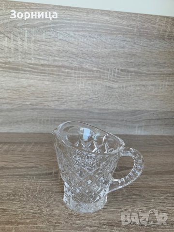 Кристална каничка и захарница Bohemia , снимка 7 - Декорация за дома - 36766783