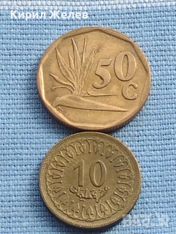 Монета 50 цента 1994г. Африка - Тунис 1960г. за КОЛЕКЦИЯ 41192, снимка 1 - Нумизматика и бонистика - 42776440