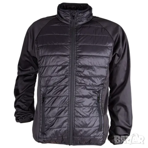 черно мъжко полиестерно яке