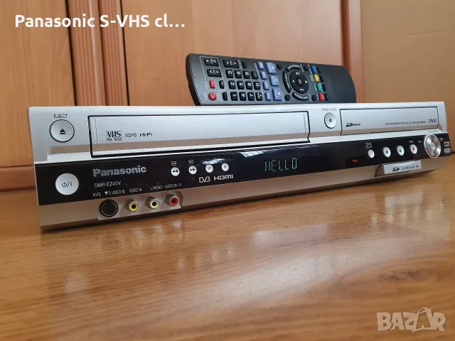 Panasonic DMR-EX45 DVD-VHS recorder HDMI HI-FI STEREO , снимка 2 - Плейъри, домашно кино, прожектори - 56175710