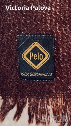 Оригинален vintage шал PELO Германия, снимка 7 - Шалове - 52651043