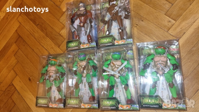 Шрьодер +две костенурки нинджа .Сплинтер. Играчка от серията "Костенурките Нинджа", снимка 5 - Рисуване и оцветяване - 21942811