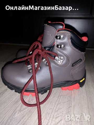 Детски оригинални обувки Mountain Warehouse IsoDry + Vibram , снимка 2 - Детски обувки - 52062805
