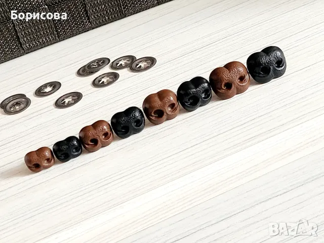 Кучешки нослета за плетени играчки , амигуруми , снимка 7 - Други - 47757821