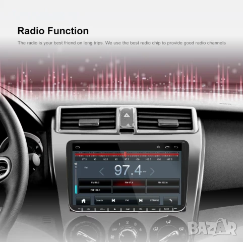 9-инчова мултимедия за VW Golf 5, 6, Polo, Passat, Touran – Android 13, CarPlay, Android Auto, 4GB R, снимка 4 - Аксесоари и консумативи - 51176482