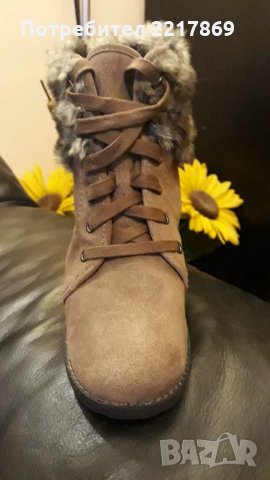   Немски боти "Tamaris "N40 естествена кожа , снимка 3 - Дамски боти - 27531013