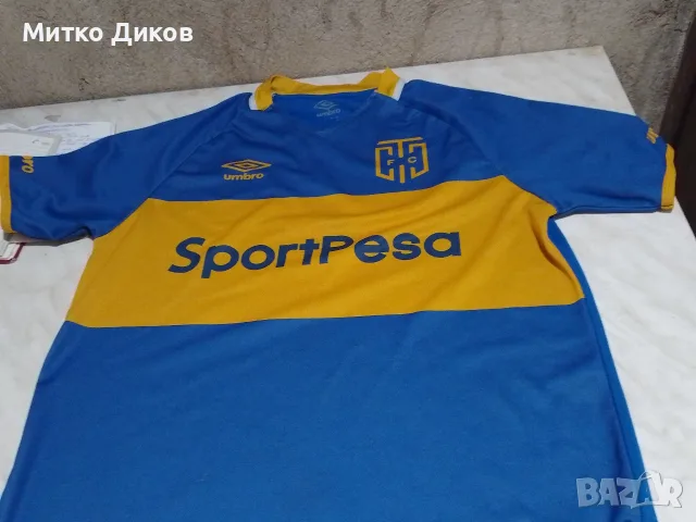 домашен футболен екип 2017-18г. на южноафриканския клуб Cape Town City FC марка Umbro размер М