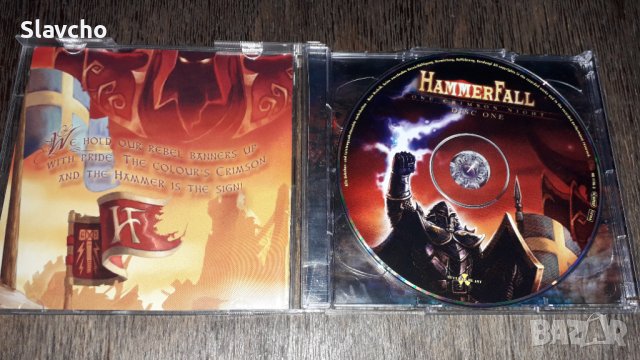 Компакт диск на група - HammerFall – One Crimson Night 2003/ 2-CD, снимка 2 - CD дискове - 38580909