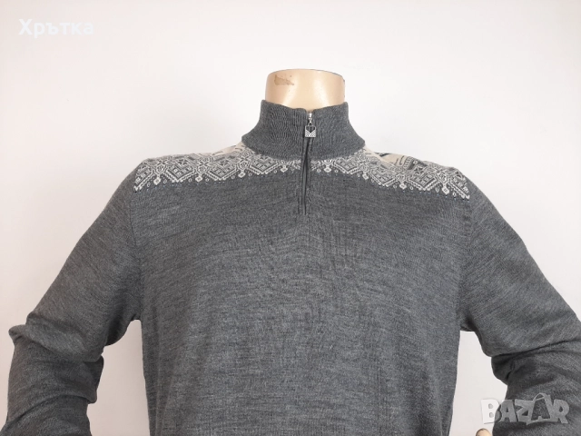 Dale of Norway Fiemme Merino - Оригинален мъжки пуловер размер 2XL, снимка 6 - Пуловери - 52514522