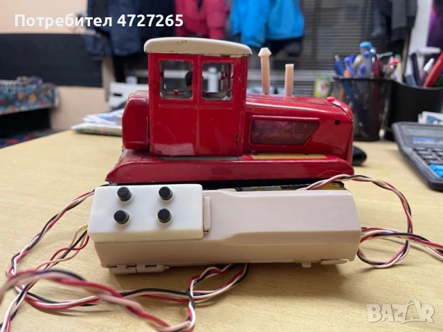 Метална тракторче от Соца , снимка 3 - Колекции - 53913239