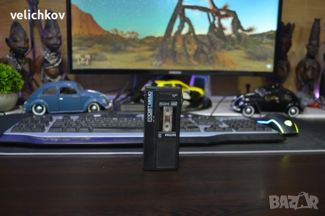 Мини рекордер PHILIPS 594 Pocket Memo Professional 594 Mini Dictaphone, снимка 1