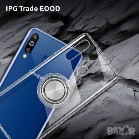 Samsung Galaxy M20 - силиконов кейс със стойка, снимка 5 - Калъфи, кейсове - 31033620