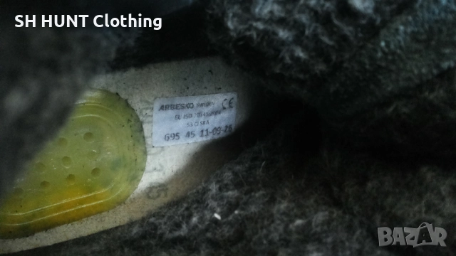 ARBESKO Safety Leather Wool Waterproof Boots размер EUR 45 работни зимни обувки с вълна WS1-31, снимка 18 - Други - 51991963