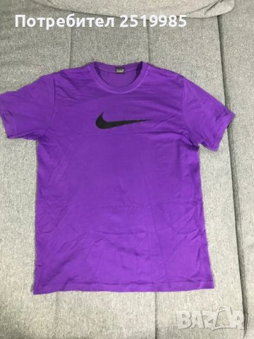 Лилава тениска NIKE - размер М